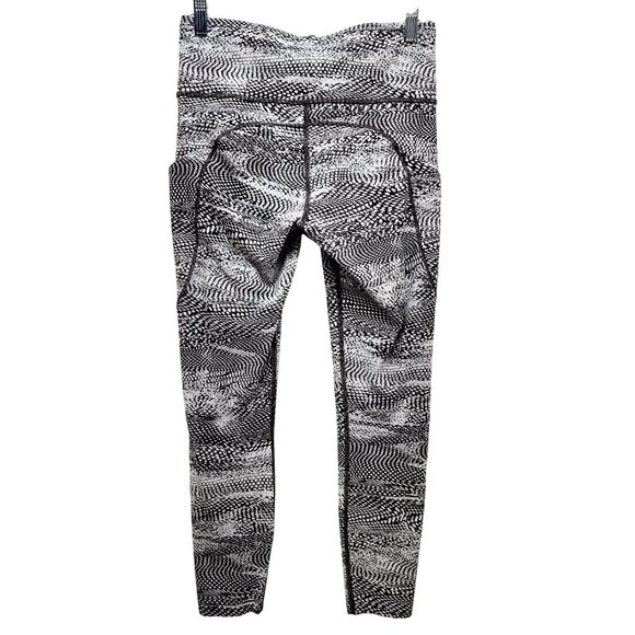 Lululemon Fast Free Size 8 Tight II Nulux Women’s 2 Gray Swerve Vapor Metal - Picture 2 of 12